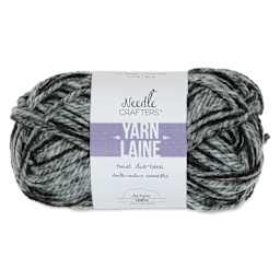 Needle Crafters Twist Duo-Tone Yarn - Black and White, front of the packaging