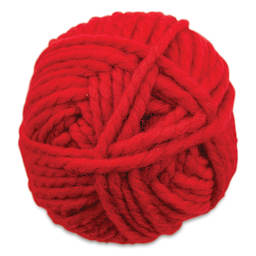 Needle Crafters Chunky Standard Twist Yarn - Cherry Red, ball