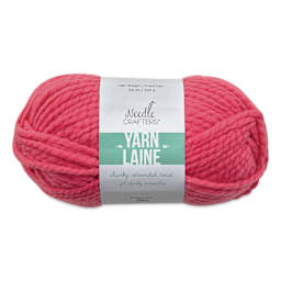 Needle Crafters Chunky Standard Twist Yarn - Pink Salmon, front of the packaging