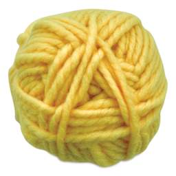 Needle Crafters Chunky Standard Twist Yarn - Sunny Yellow, ball