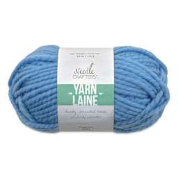 Needle Crafters Chunky Standard Twist Yarn - Baby Blue, front of the packaging