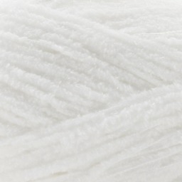 Premier Yarn Pixie Dust Brights Yarn - White, 251 yds, close-up