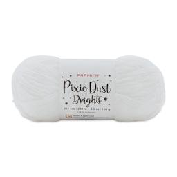 Premier Yarn Pixie Dust Brights Yarn - White, 251 yds