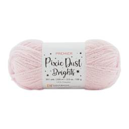 Premier Yarn Pixie Dust Brights Yarn - Fairy Pink, 251 yds
