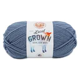 Lion Brand Local Grown Yarn - Blue Jeans