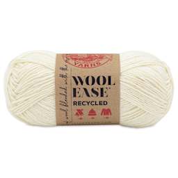 Lion Brand Wool-Ease Recycled Yarn - Cream, 196 yds