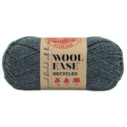 Lion Brand Wool-Ease Recycled Yarn - Charcoal, 196 yds