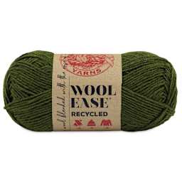 Lion Brand Wool-Ease Recycled Yarn - Olive, 196 yds