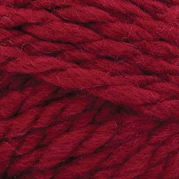 Lion Brand Wool Ease Thick & Quick Recycled Yarn - Burgundy, 106 yds close-up