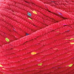 Premier Yarn Parfait Chunky Pom Pom Yarn - Party Pink, 109 yds close-up