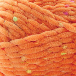 Premier Yarn Parfait Chunky Pom Pom Yarn - Citrus Burst, 109 yds close-up