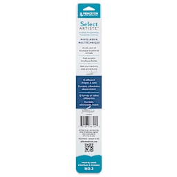 Princeton Select Palette Knife - Style 3, Medium Spade, back of the packaging