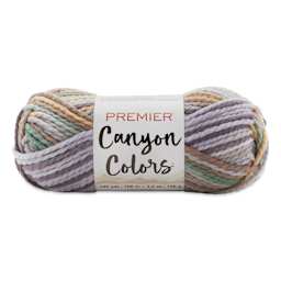 Premier Yarn Canyon Colors Yarn - Misty Morning skein