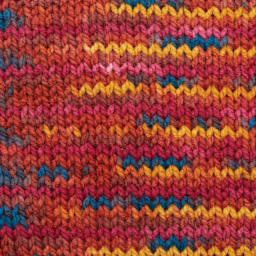 Premier Yarn Canyon Colors Yarn - Retro Sunset finished knitting pattern example