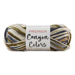 Premier Yarn Canyon Colors Yarn - Rock Garden skein