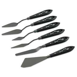 Blick Luna Palette Knife by RGM - Assorted, Set of 6
