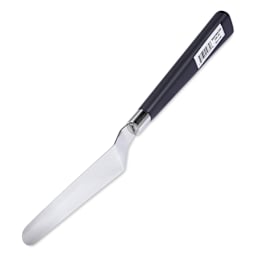 Utrecht Palette Knife - Large Rounded Spatula, Size 5, shown sideways