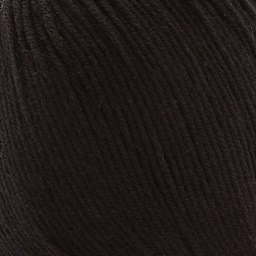 Premier Yarn Minikins Yarn - Black, 158 yds - close-up