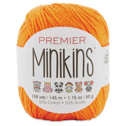Premier Yarn Minikins Yarn - Clementine, 158 yds