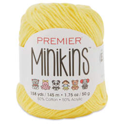 Premier Yarn Minikins Yarn - Banana, 158 yds