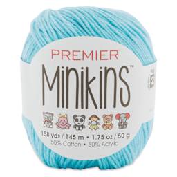 Premier Yarn Minikins Yarn - Sky Blue, 158 yds