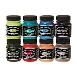 Jacquard Neopaque Acrylic Paint - Sneaker Series, Set of 8, 2.25 oz, Jars