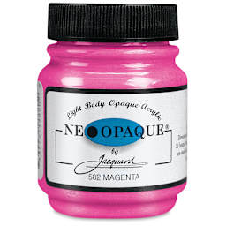 Jacquard Neopaque Acrylics - Magenta, 2.25 oz jar