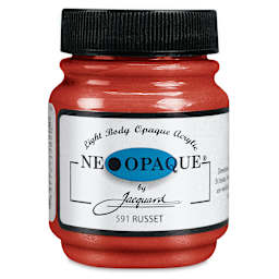 Jacquard Neopaque Acrylics - Russet, 2.25 oz jar