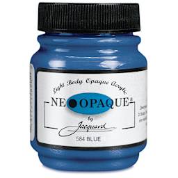 Jacquard Neopaque Acrylics - Blue, 2.25 oz jar