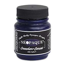 Jacquard Neopaque Acrylics - Navy, 2.25 oz jar