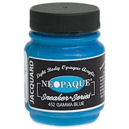Jacquard Neopaque Acrylics - Gamma Blue, 2.25 oz jar