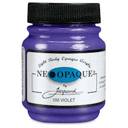 Jacquard Neopaque Acrylics - Violet, 2.25 oz jar