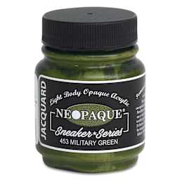 Jacquard Neopaque Acrylics - Military Green, 2.25 oz jar
