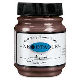 Jacquard Neopaque Acrylics - Brown, 2.25 oz jar