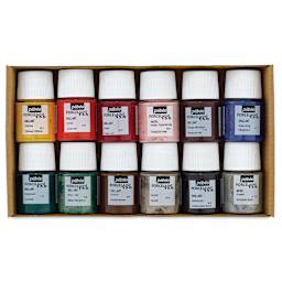 Pebeo Porcelaine 150 Paints - Exploration Set 2, Set of 12, 20 ml bottles in box