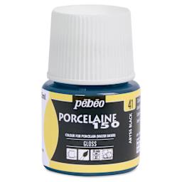 Pebeo Porcelaine 150 Paint - Abyss, Transparent, 45 ml bottle