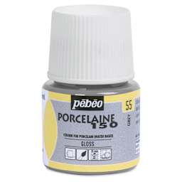 Pebeo Porcelaine 150 Paint - Grey, Opaque, 45 ml bottle