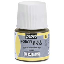 Pebeo Porcelaine 150 Paint - Pewter, Opaque, 45 ml bottle