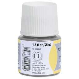 Pebeo Porcelaine 150 Paint - Grey, Opaque, 45 ml bottle back