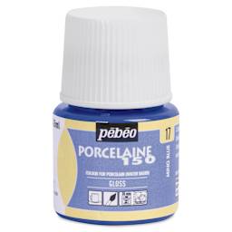 Pebeo Porcelaine 150 Paint - Ming Blue, Opaque, 45 ml bottle