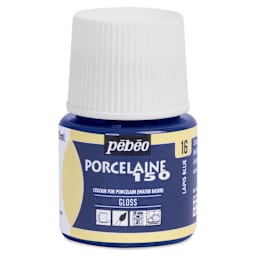 Pebeo Porcelaine 150 Paint - Lapis, Transparent