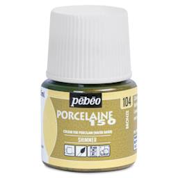 Pebeo Porcelaine 150 Paint - Shimmer Bronze, Shimmer Opaque, 45 ml bottle
