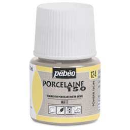 Pebeo Porcelaine 150 Paint - Chalk Powder Taupe, 45 ml