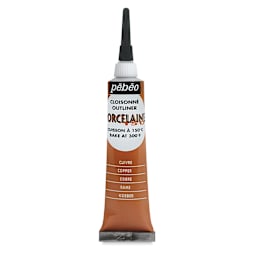 Pebeo Porcelaine 150 Outliner - Copper, 20 ml tube