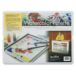 Tom Lynch Speedball Watercolor Palette - Front of package