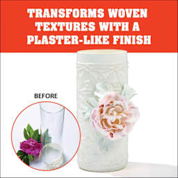 Transforms Woven Textures With a Plaster-Like Finish