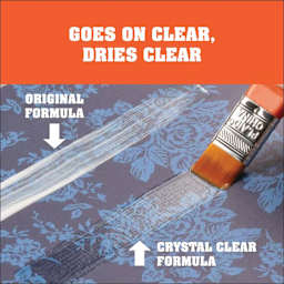 Goes on CLear, Dries Clear