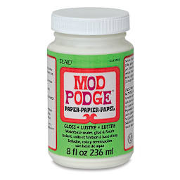 Plaid Mod Podge Paper - Gloss Finish, 8 oz