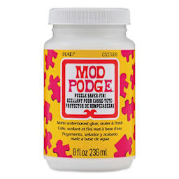 Mod Podge Puzzle Saver - 8 oz, Matte, front of jar