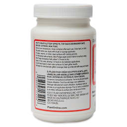 Mod Podge Mega Glitter Top Coat - Hologram, back of the packaging